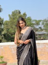 DDH 114 Blooming Silk Embroidery Designer Sarees Wholesale Shop In Surat